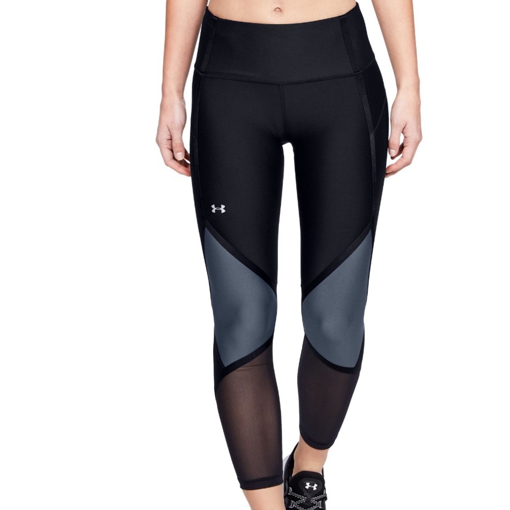 Under Armour HeatGear Shine Ankle Crop Compression Tights